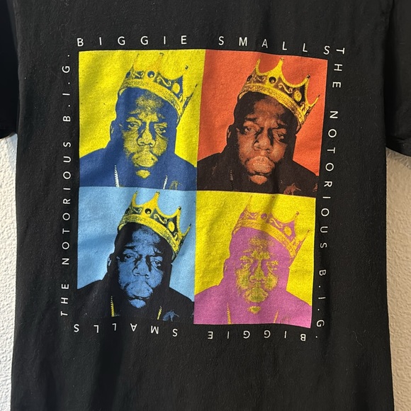 Notorious B.I.G graphic tee size small - Picture 2 of 4